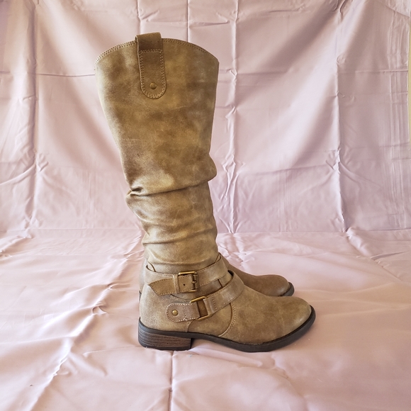 NWOB Limelight Madison Boots Taupe - Picture 4 of 5